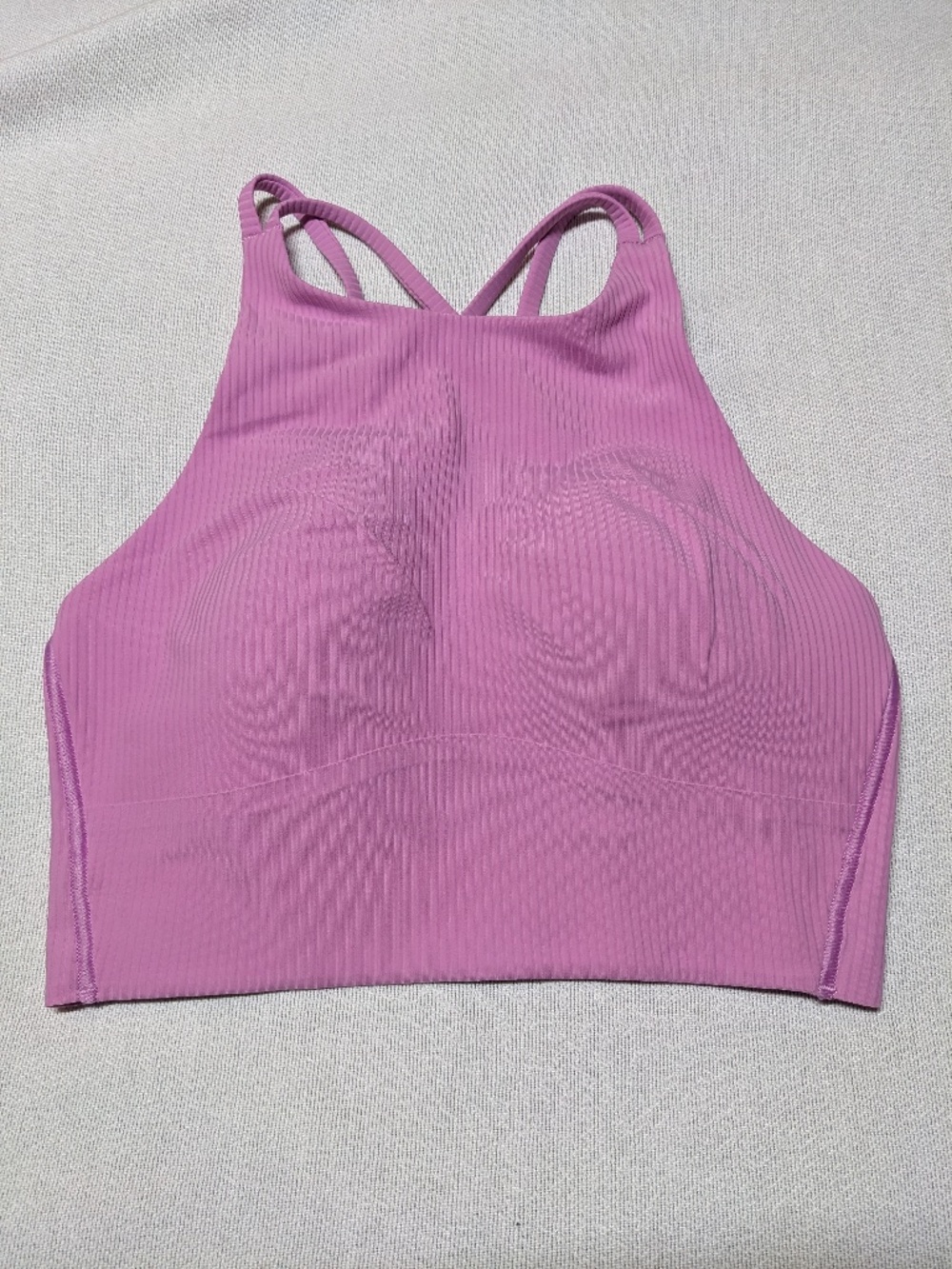 Lululemon High Neck Like A Cloud Longline Sports Bra - Size 4